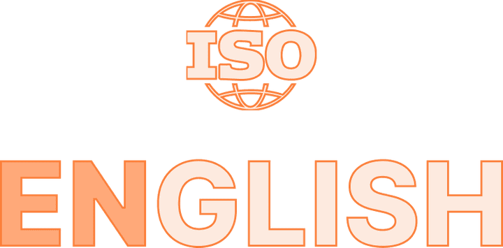 iso ENGLISH letters